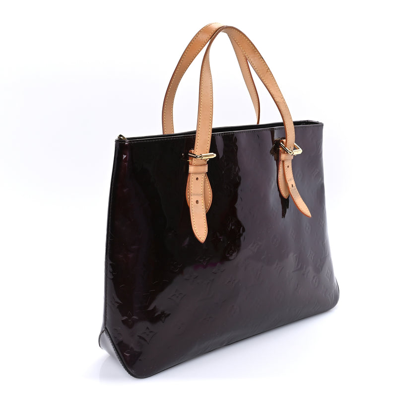  Louis Vuitton Brentwood Monogram Vernis Amarante