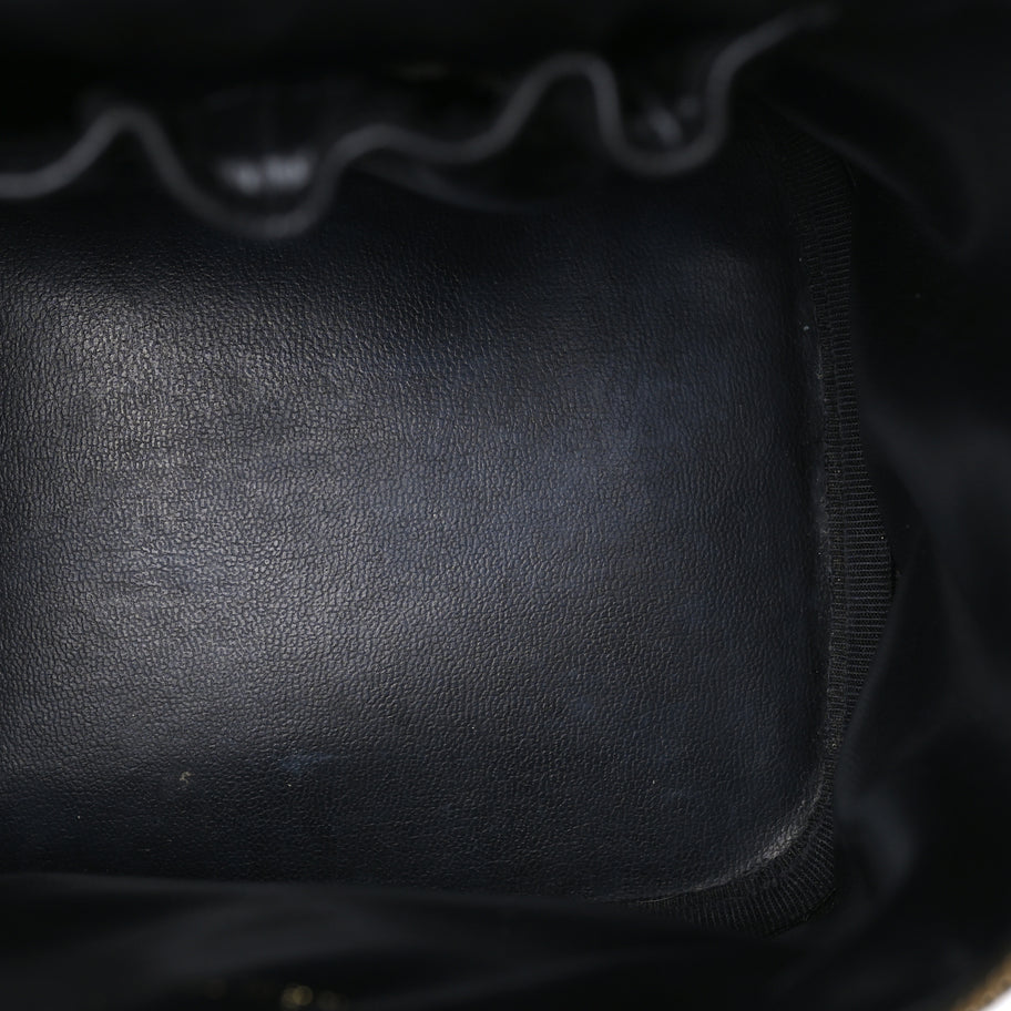 Chanel Caviar Vanity Cosmetic Case  Black Image 5