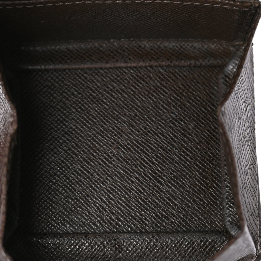 Louis Vuitton Taiga Porte-Monnaie Boite Coin Purse  Grizzli Image 5