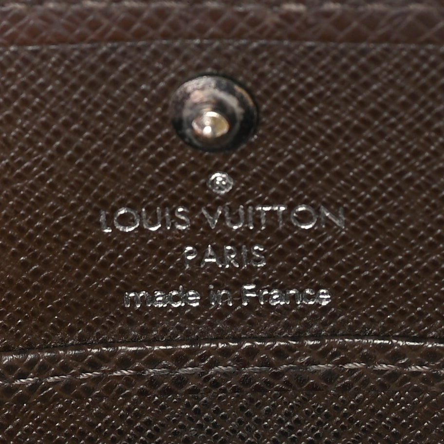 Louis Vuitton Taiga Porte-Monnaie Boite Coin Purse  Grizzli Image 6