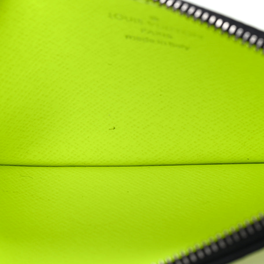 Louis Vuitton Taigarama Coin Card Holder  Yellow Image 5
