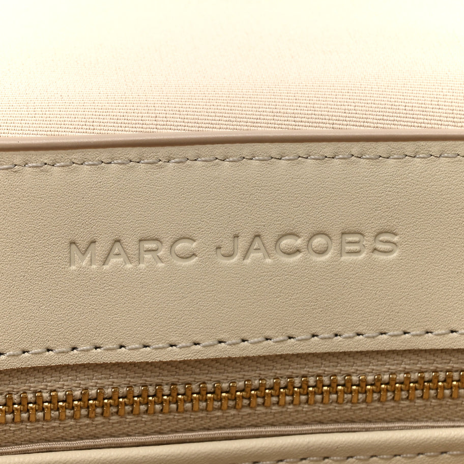 Marc Jacobs Calfskin Large The Covered J Marc Saddle Cloud White Image 6