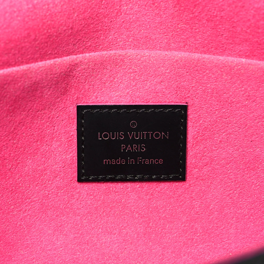 Louis Vuitton Epi Pochette Felicie Black Hot Pink Image 7