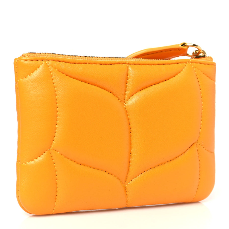 Mulberry MULBERRY Nappa Softie Zip Coin Pouch Double Yellow Image 3