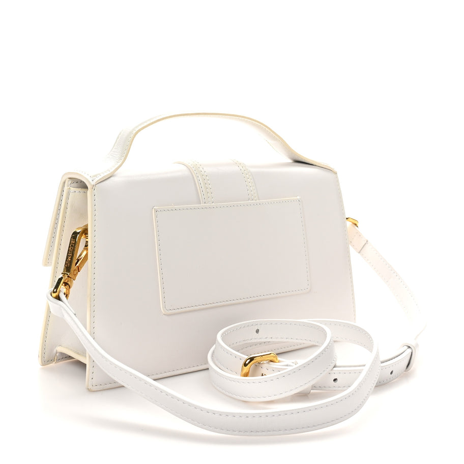 Jacquemus Smooth Calfskin Le Grand Bambino White Image 3