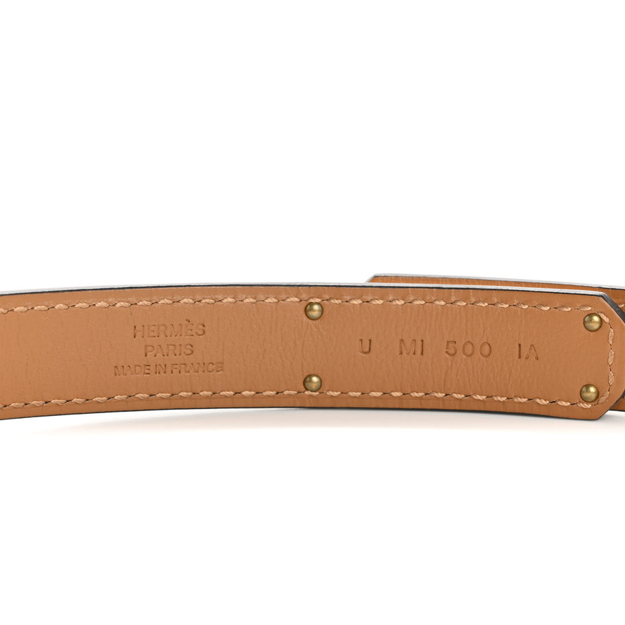 Hermes Epsom Kelly Belt Black Image 3