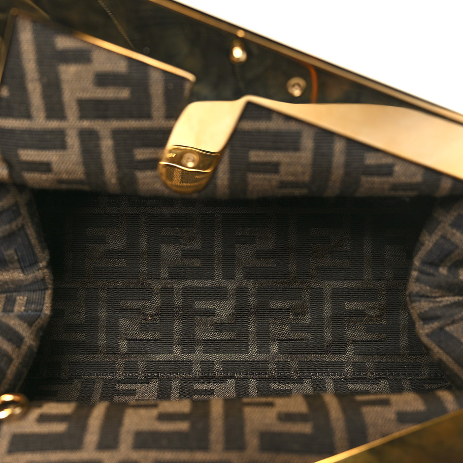 Fendi Shiny Nappa Midi First Green Tea Image 5