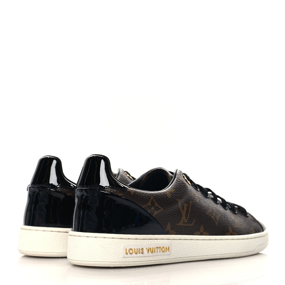 Louis Vuitton Patent Monogram Frontrow Sneakers Image 5