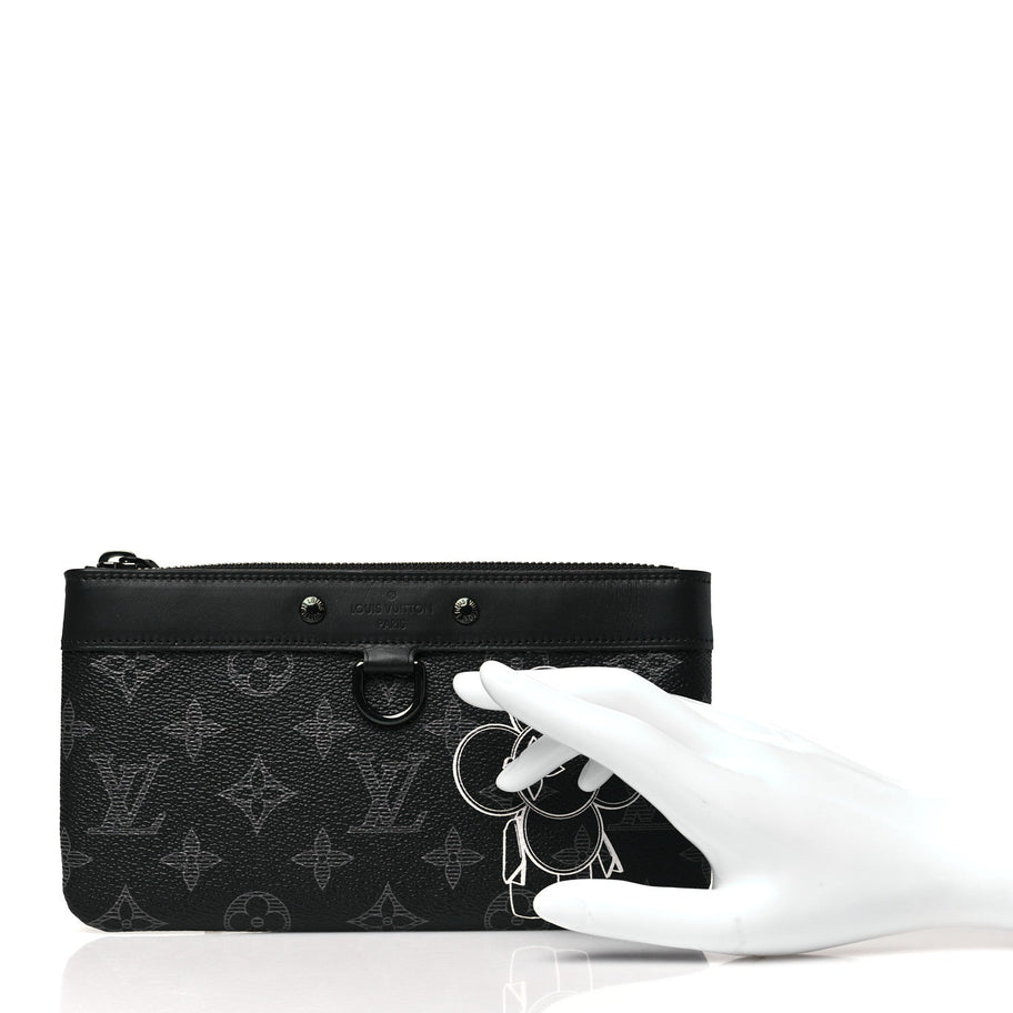 Louis Vuitton Monogram Eclipse Vivienne Pochette Apollo PM Image 2