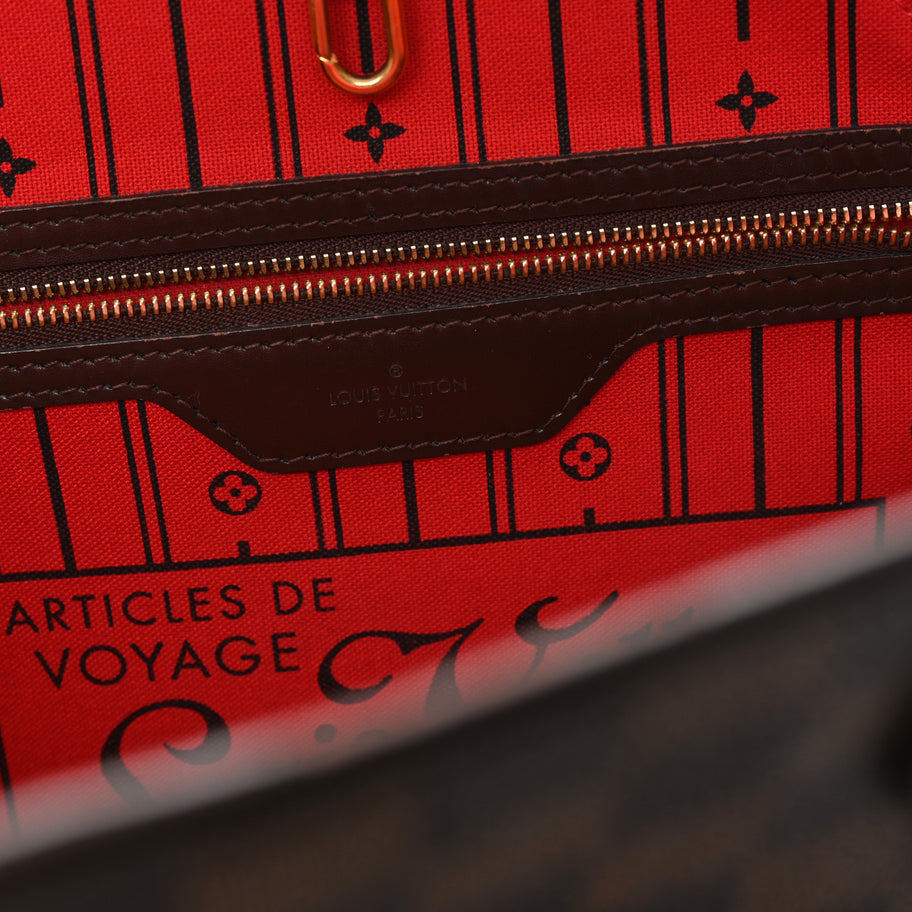 Louis Vuitton Damier Ebene Neverfull MM Image 6