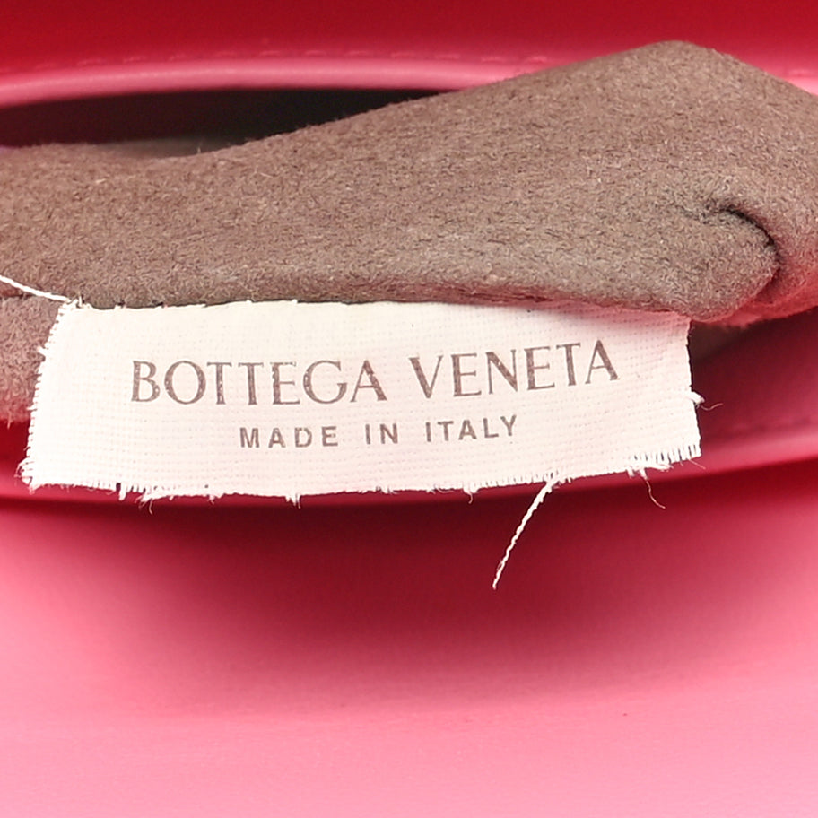 Bottega Veneta Nappa Intrecciato Small Olimpia Shoulder Bag Antique Pink Image 7