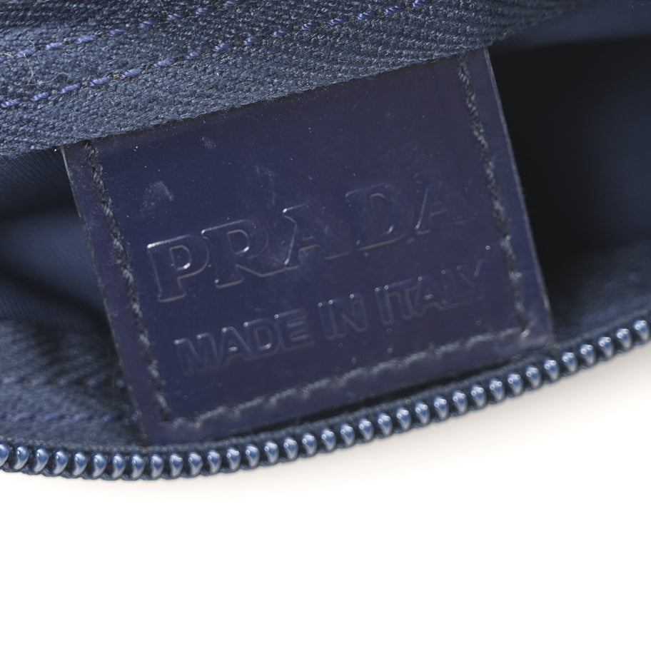 Prada Nylon Vela Cosmetic Pouch Baltico Image 5