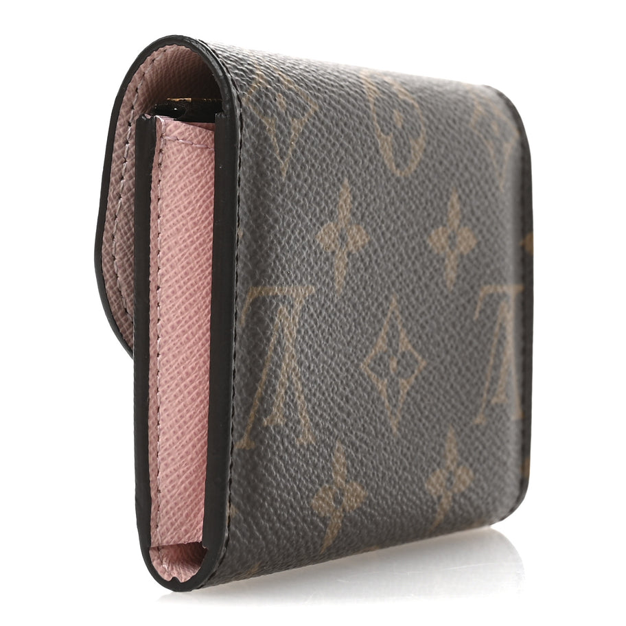 Louis Vuitton Monogram Rosalie Coin Purse Rose Ballerine Image 3