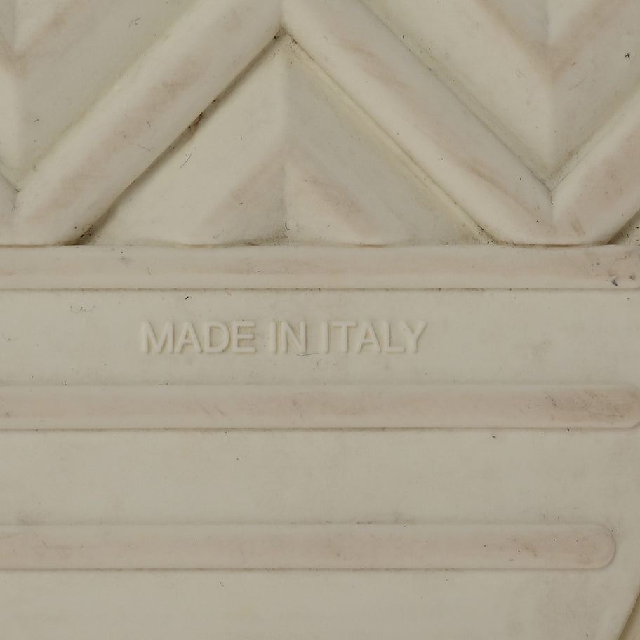 Christian Dior Canvas Embroidered Jardin D'Hiver Womens Walk'N'Dior Low Top Sneakers 40 White Gold Image 7