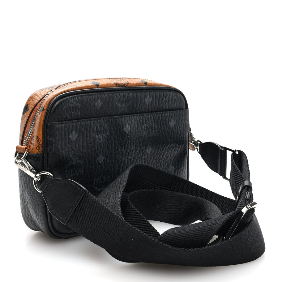 MCM MCM Visetos Mix Small Klassik Crossbody White Image 3