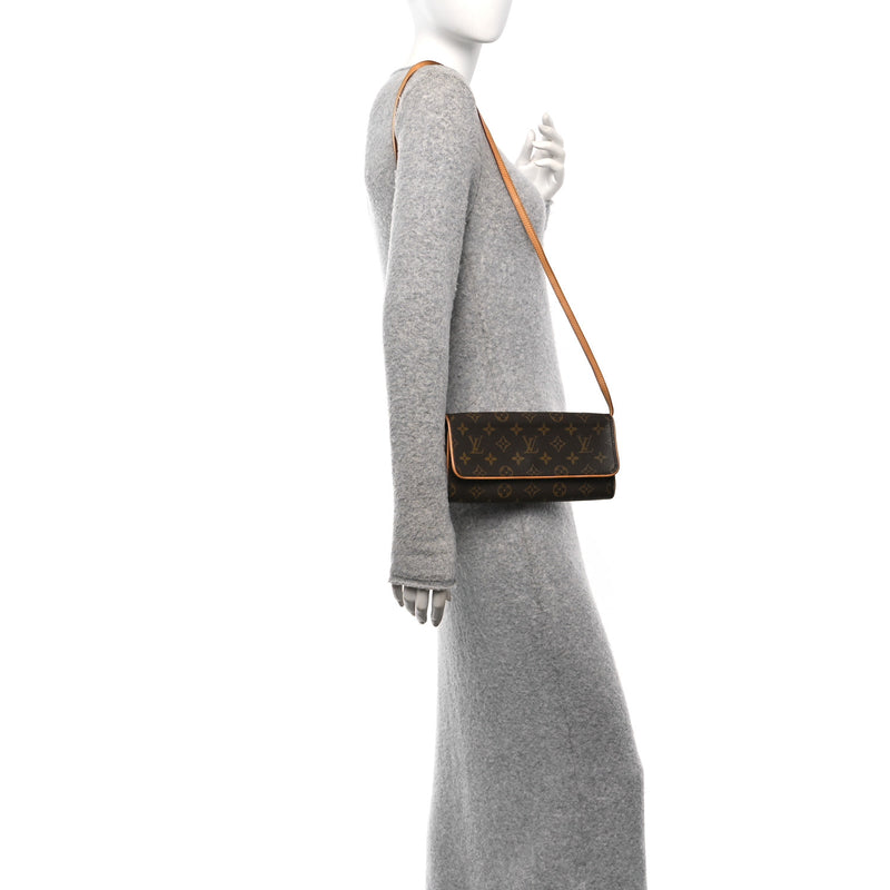  Louis Vuitton Monogram Pochette Twin GM
