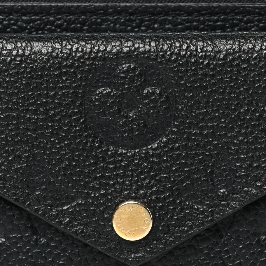 Louis Vuitton Empreinte Recto Verso Card Holder Black Image 7