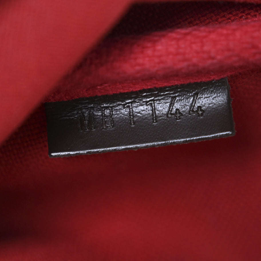 Louis Vuitton Damier Ebene Eva Clutch Image 7