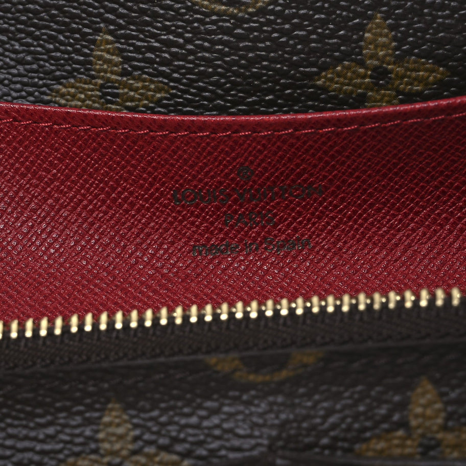 Louis Vuitton Monogram Emilie Wallet Fuchsia Image 7