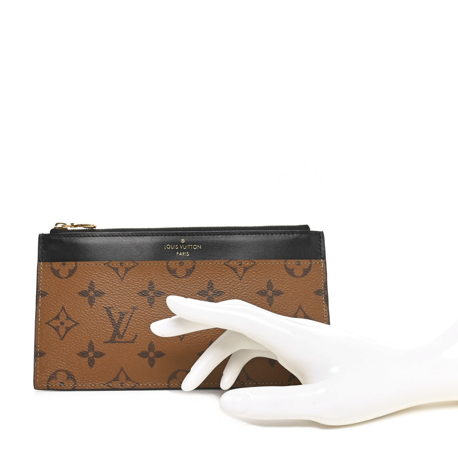Louis Vuitton Reverse Monogram Slim Purse Image 2