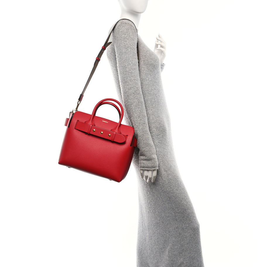 Burberry Soft Grain Calfskin Small Belt Bag Marais Bright Military Red Image 2