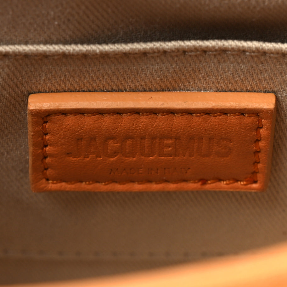 Jacquemus Canvas Le Messageru Bag Orange Image 6