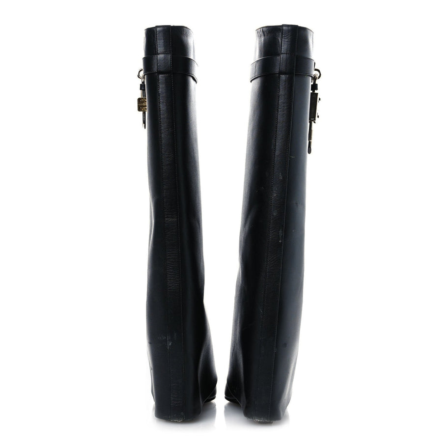Givenchy Calfskin Shark Lock Pant Boots 38.5 Black Image 6