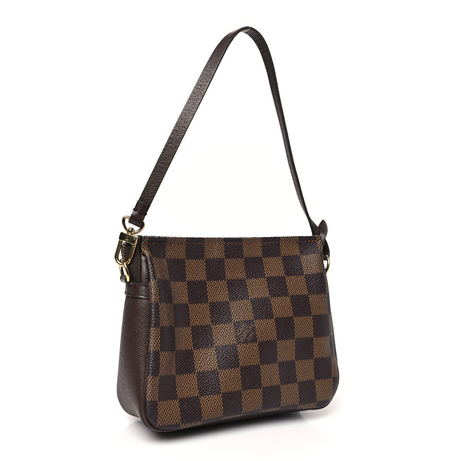 Louis Vuitton Damier Ebene Trousse Make Up Bag Pochette Image 3