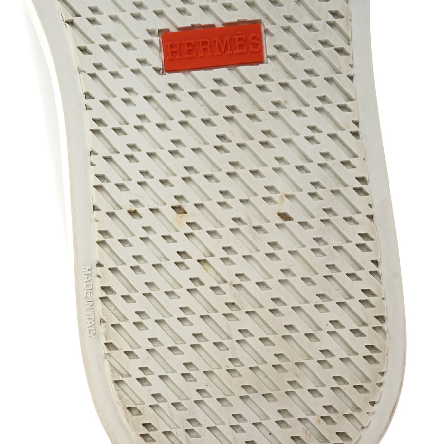 Hermes Calfskin Daydream Sneakers 38.5 White Image 7