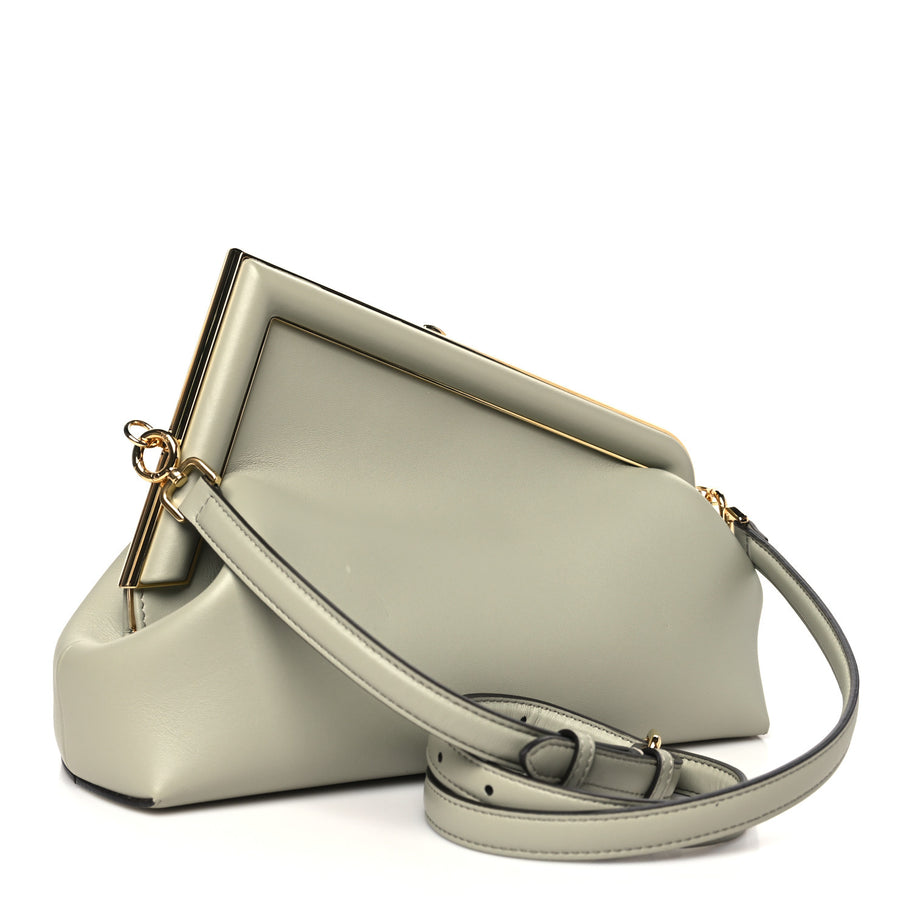 Fendi Shiny Nappa Midi First Green Tea Image 3