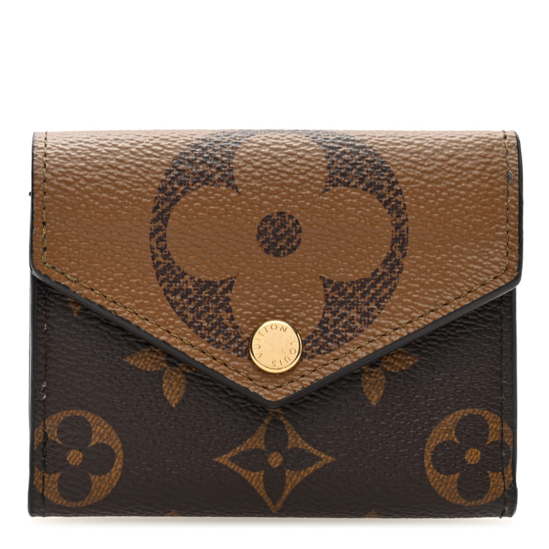  Louis Vuitton Reverse Monogram Giant Zoe Wallet