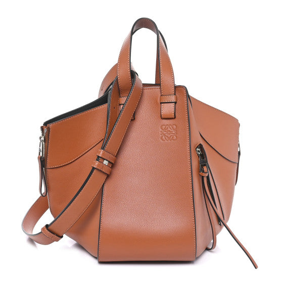  Loewe Calfskin Small Hammock Shoulder Bag Tan