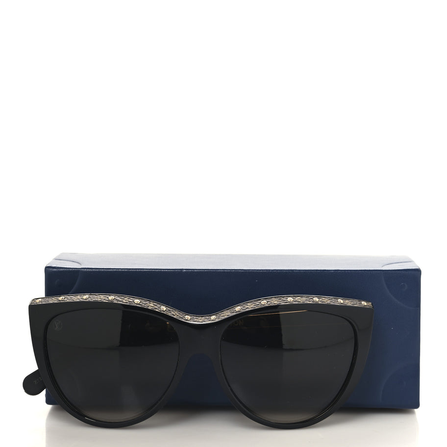 Louis Vuitton Acetate Monogram La Boum Sunglasses Z1147W Black Image 7