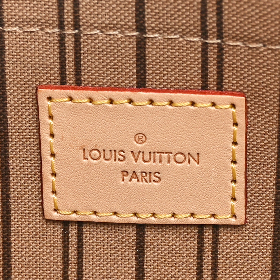 Louis Vuitton Monogram Neverfull MM GM Pochette Image 6