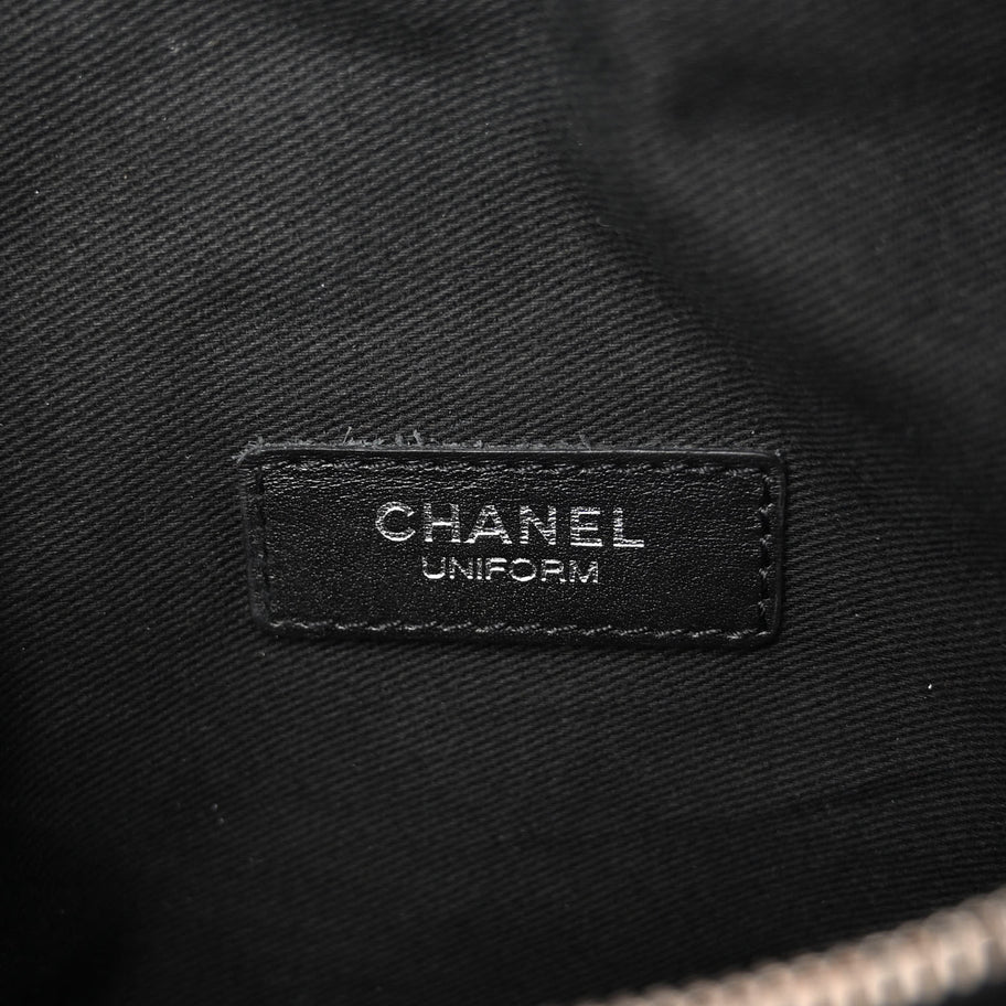 Chanel Calfskin Quilted Waist Belt Bag Black Image 6
