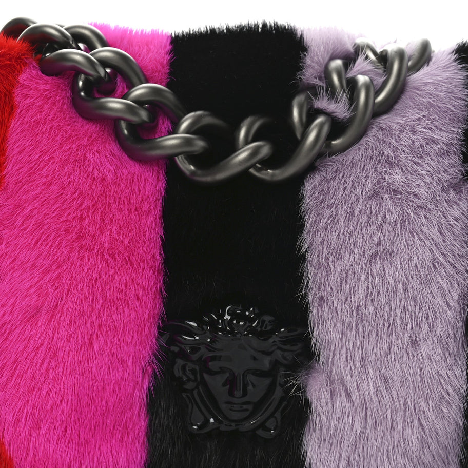 Versace Mink Palazzo Sultan Shoulder Bag Multicolor Image 7