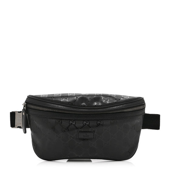 Gucci Imprime Monogram Belt Bag Black Image 1