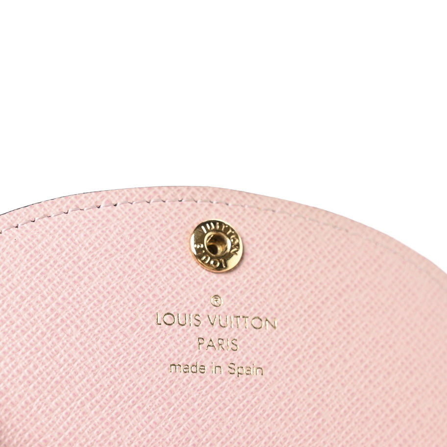 Louis Vuitton Monogram Rosalie Coin Purse Rose Ballerine Image 6