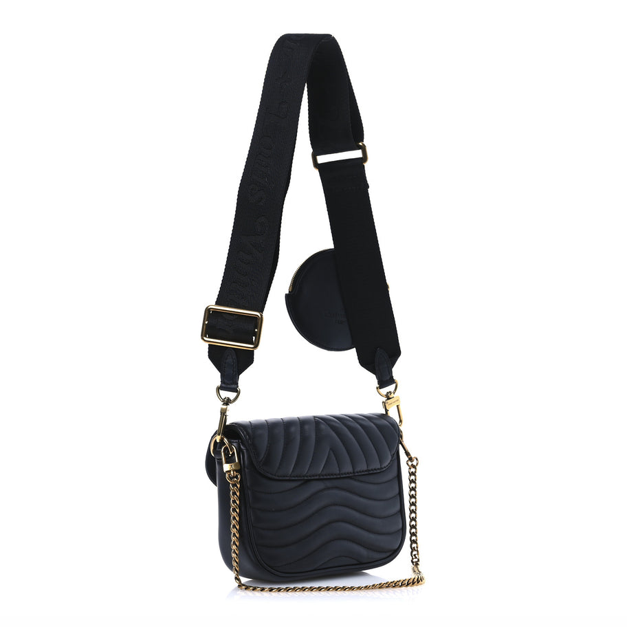 Louis Vuitton Calfskin New Wave Multi Pochette Black Image 3