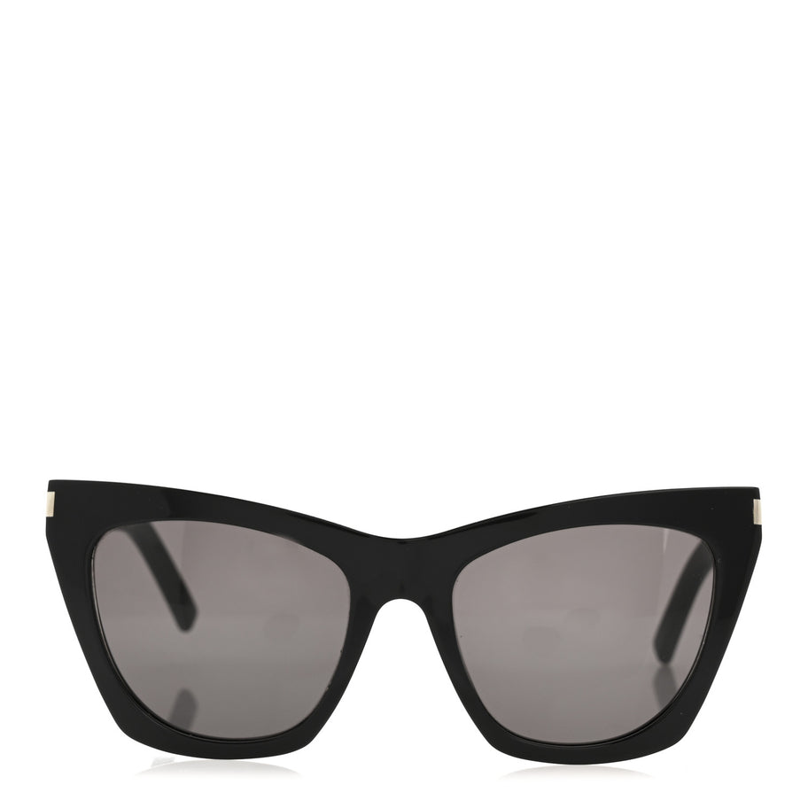 Saint Laurent New Wave SL214 Kate Cat Sunglasses Black Image 2