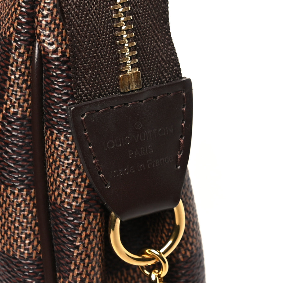 Louis Vuitton Damier Ebene Eva Clutch Image 6
