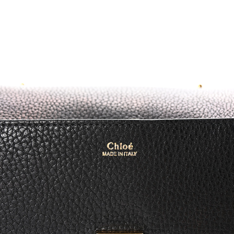 Chloe Grained Lambskin Drew Shoulder Bag Black Image 6
