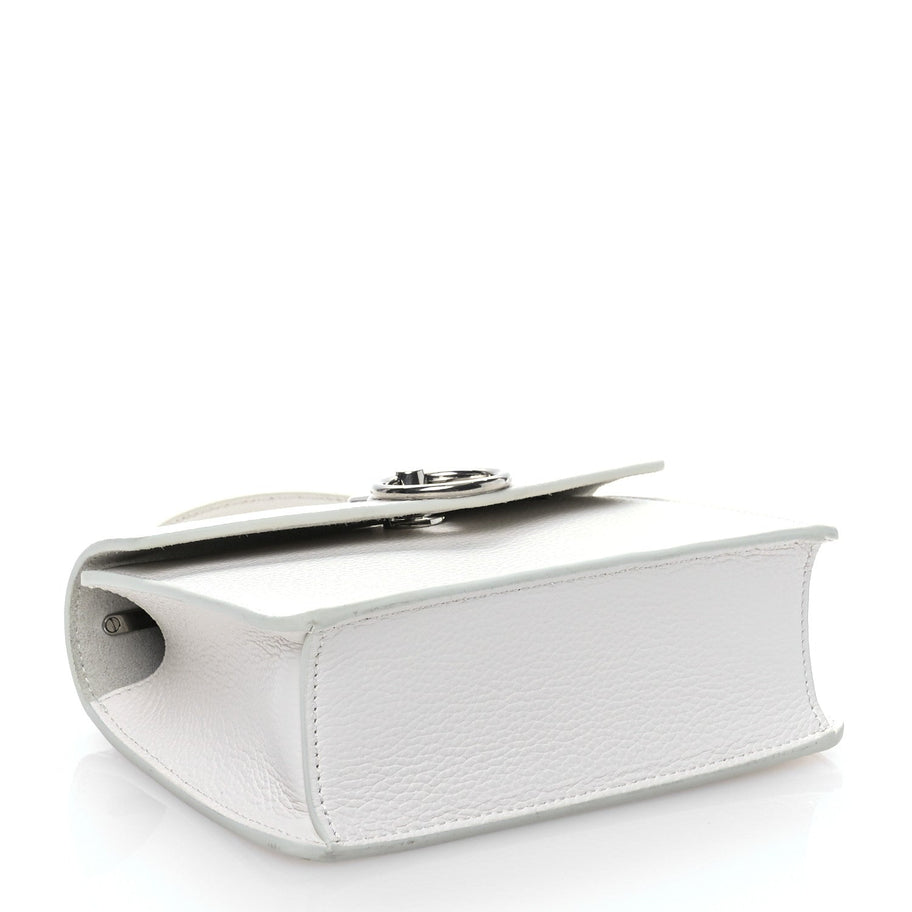 Mulberry MULBERRY Small Classic Grain Amberley Top Handle Crossbody White Image 4