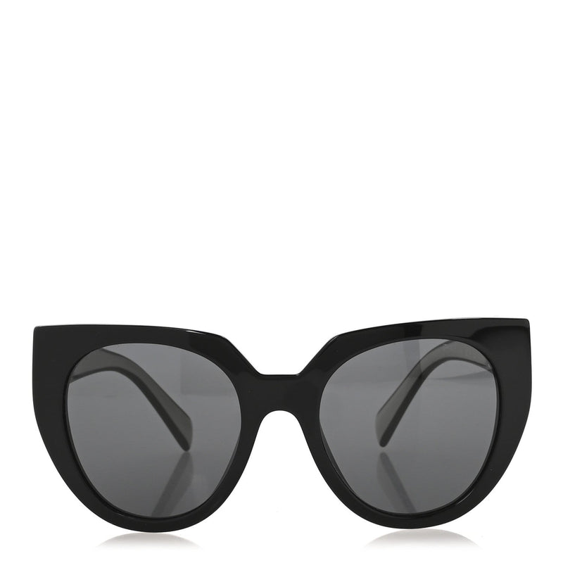  Prada Acetate Sunglasses SPR 14W Black White