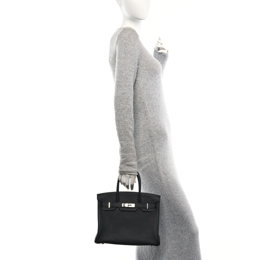 Hermes Togo Birkin 30 Black Image 2