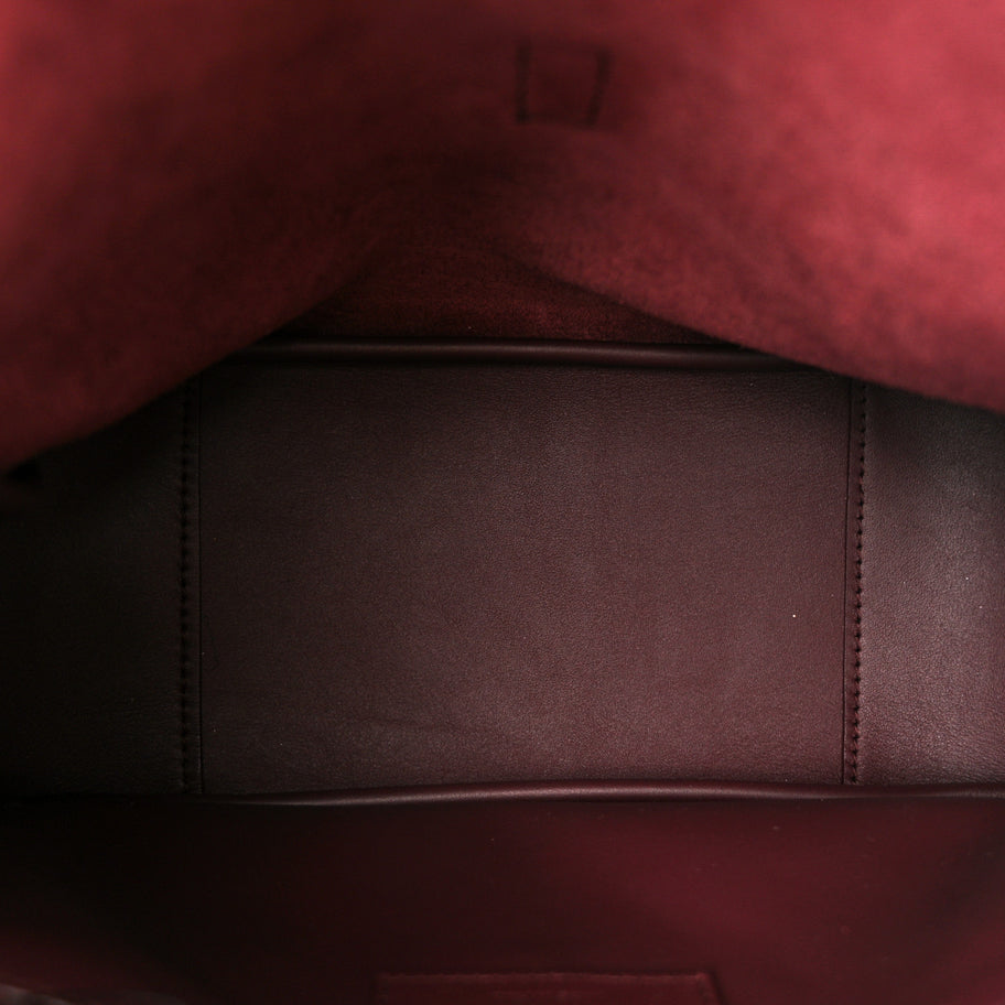 Saint Laurent Smooth Calfskin Small Le 5 A 7 Soft Hobo Rouge Legion Image 5