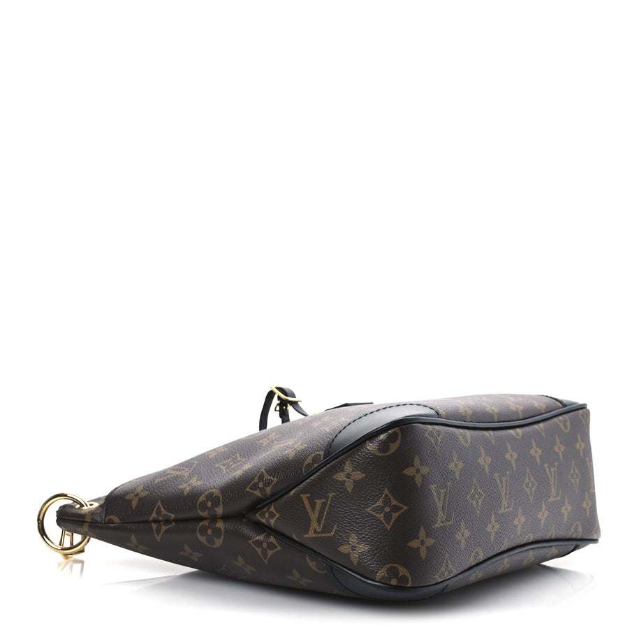 Louis Vuitton Monogram Odeon MM Black Image 4