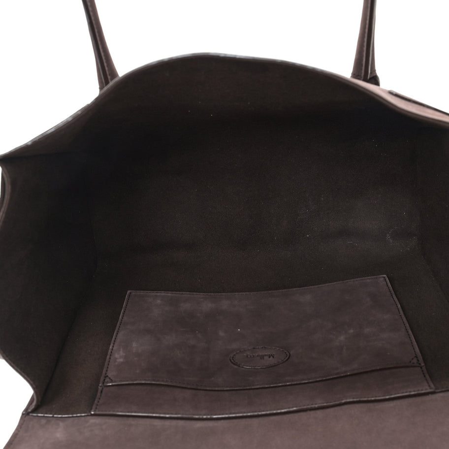 Mulberry MULBERRY Nubuck Small Soft Bayswater Satchel Ebomy Image 5