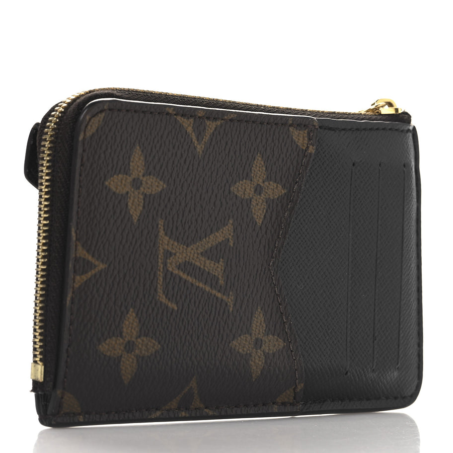 Louis Vuitton Monogram Recto Verso Card Holder Black Image 3