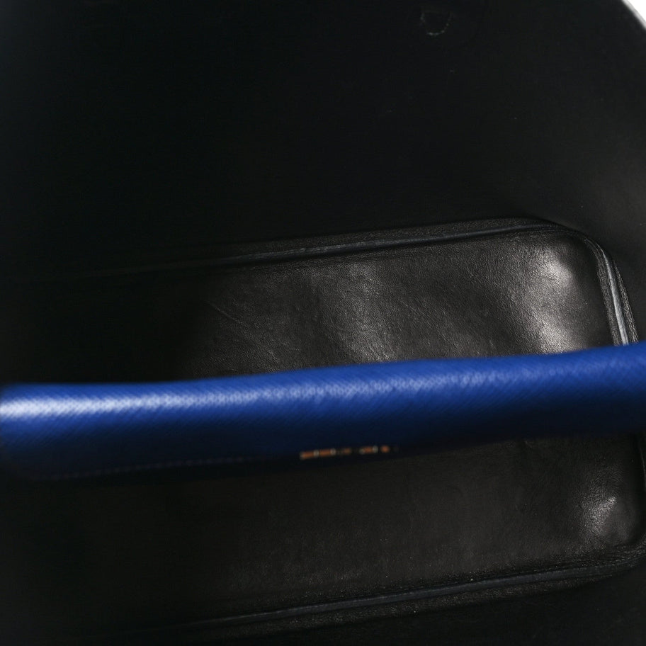 Prada Saffiano Cuir Medium Double Handle Tote Baltico Image 5